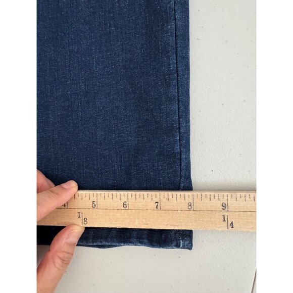 NYDJ Waist Match Marilyn Straight Jeans 90s stretchy tummy tuck‎ sz M - Picture 8 of 11